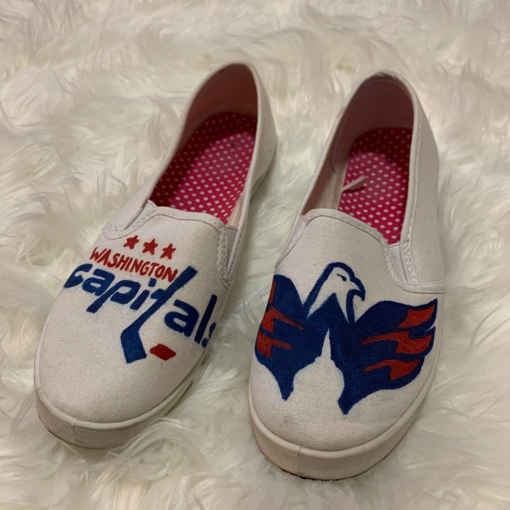 Customized Washington Capitals shoes